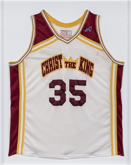 Lamar Odom Game Used Christ the King Basketball High School Jersey (Letter of Provenance) 